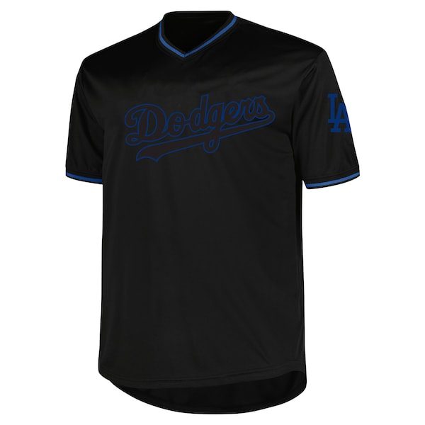 Los Angeles Dodgers Profile Big & Tall Pop Fashion Jersey - Black