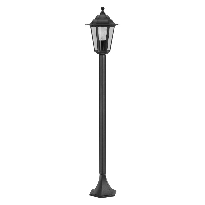 Lampadaire extérieur Laterna 4 noir E27 60 W EGLO