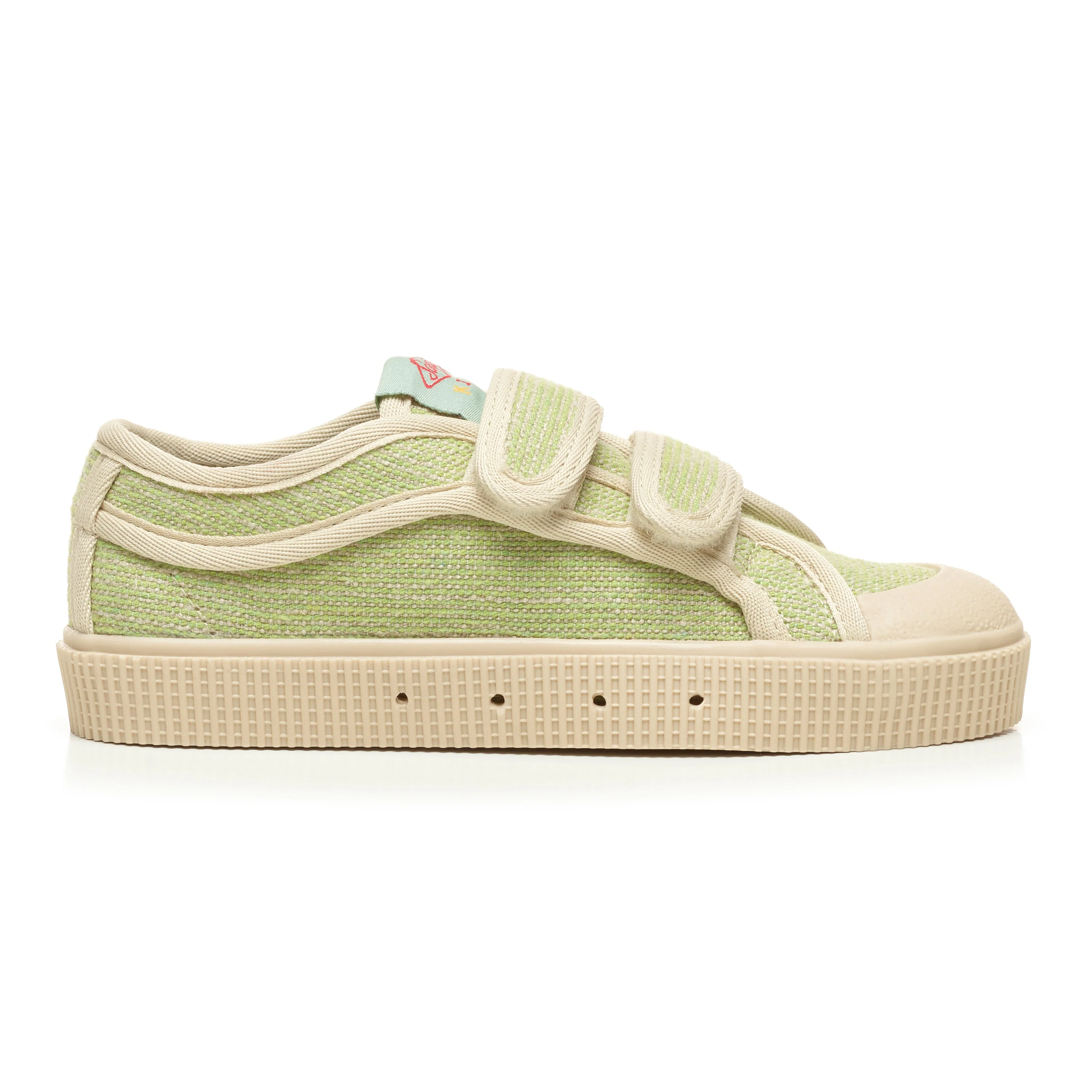 Sanjo Kids V200 Linen // Pistacho