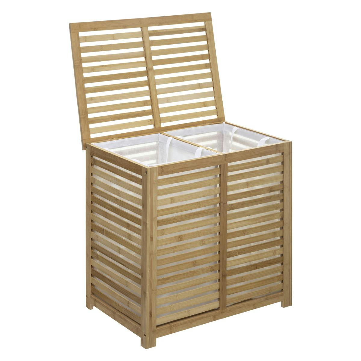 SICELA - Panier à linge double bambou