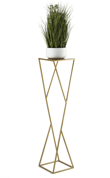 Kwietnik nowoczesny LOFT złoty 100 cm GLAMOUR