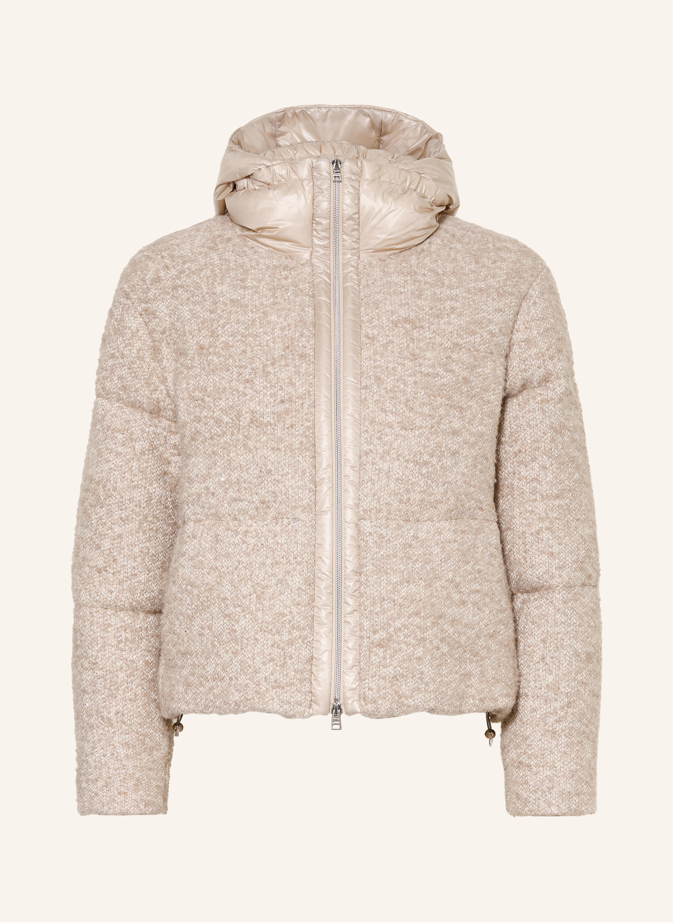 HERNO Daunenjacke aus Bouclé