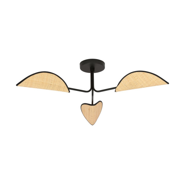 Lampa sufitowa GOMEZ 3 RATTAN