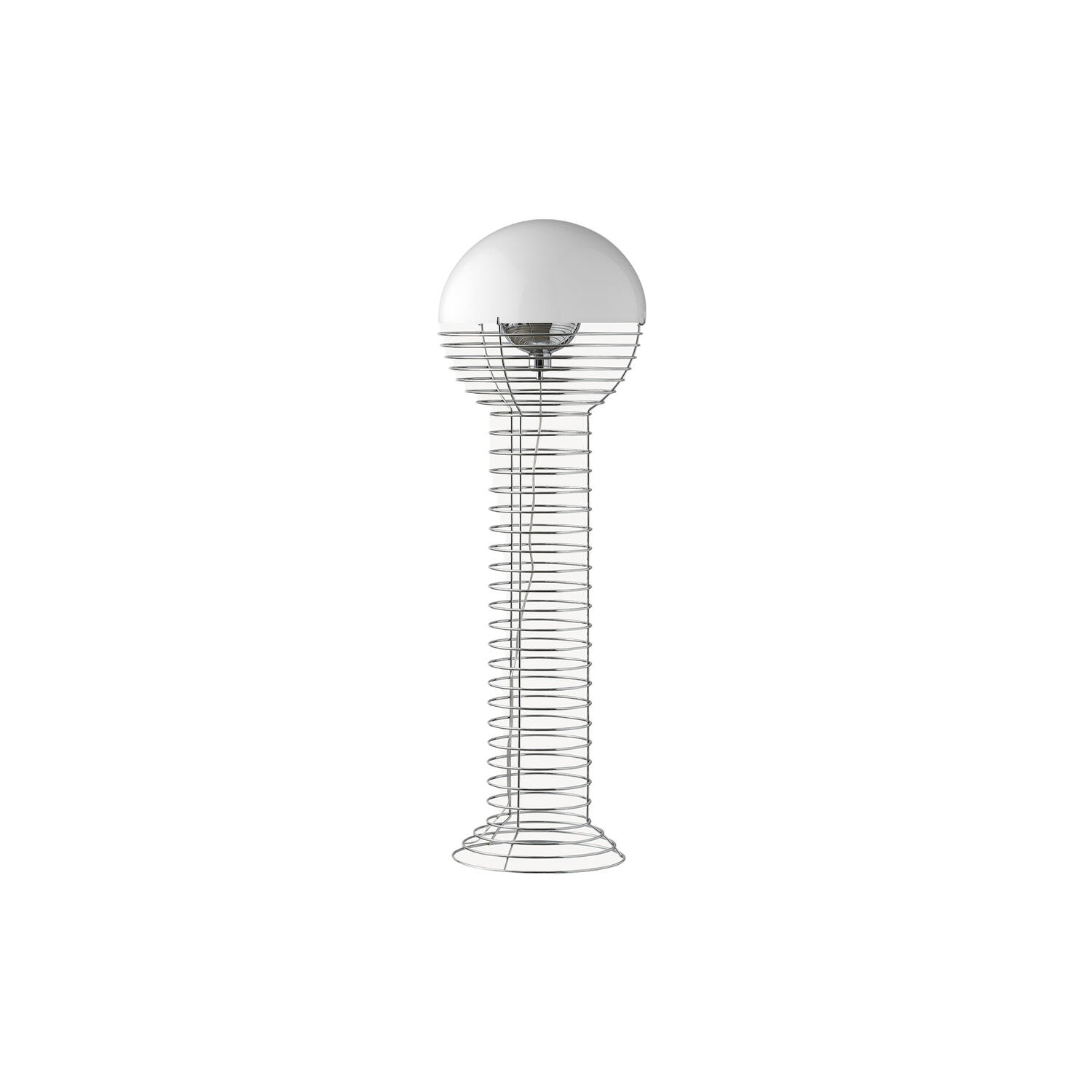 Wire gulvlampe, white