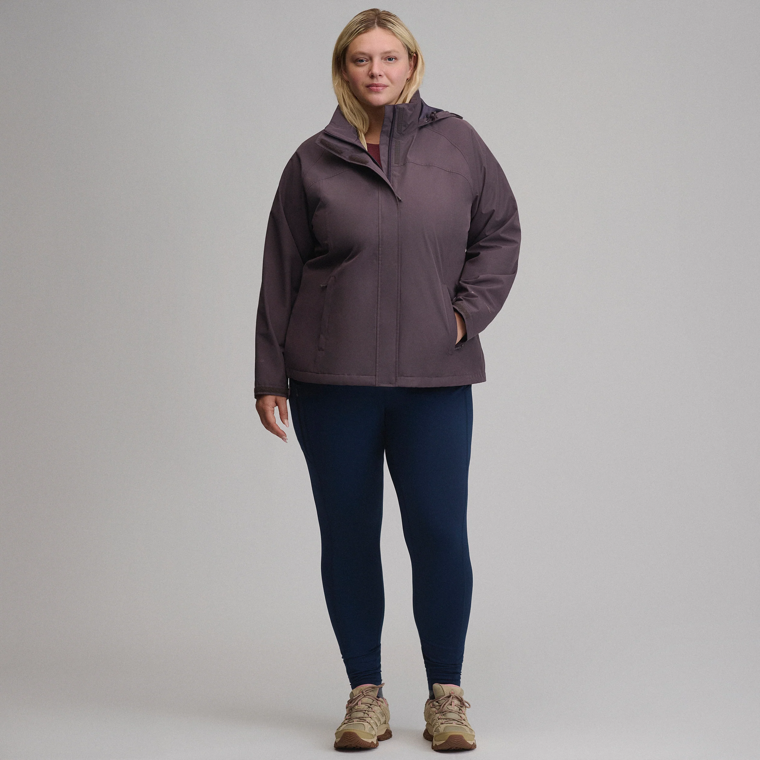 Women's Rainfoil® Waterproof Packable Hooded Rain Jacket