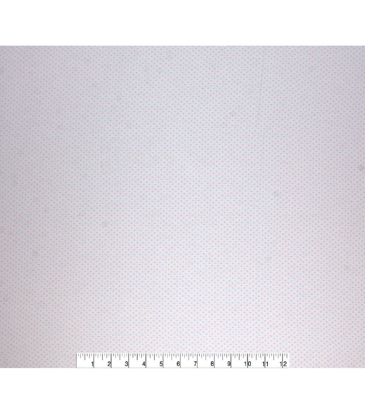 White & Blue Dot Super Snuggle Flannel Fabric