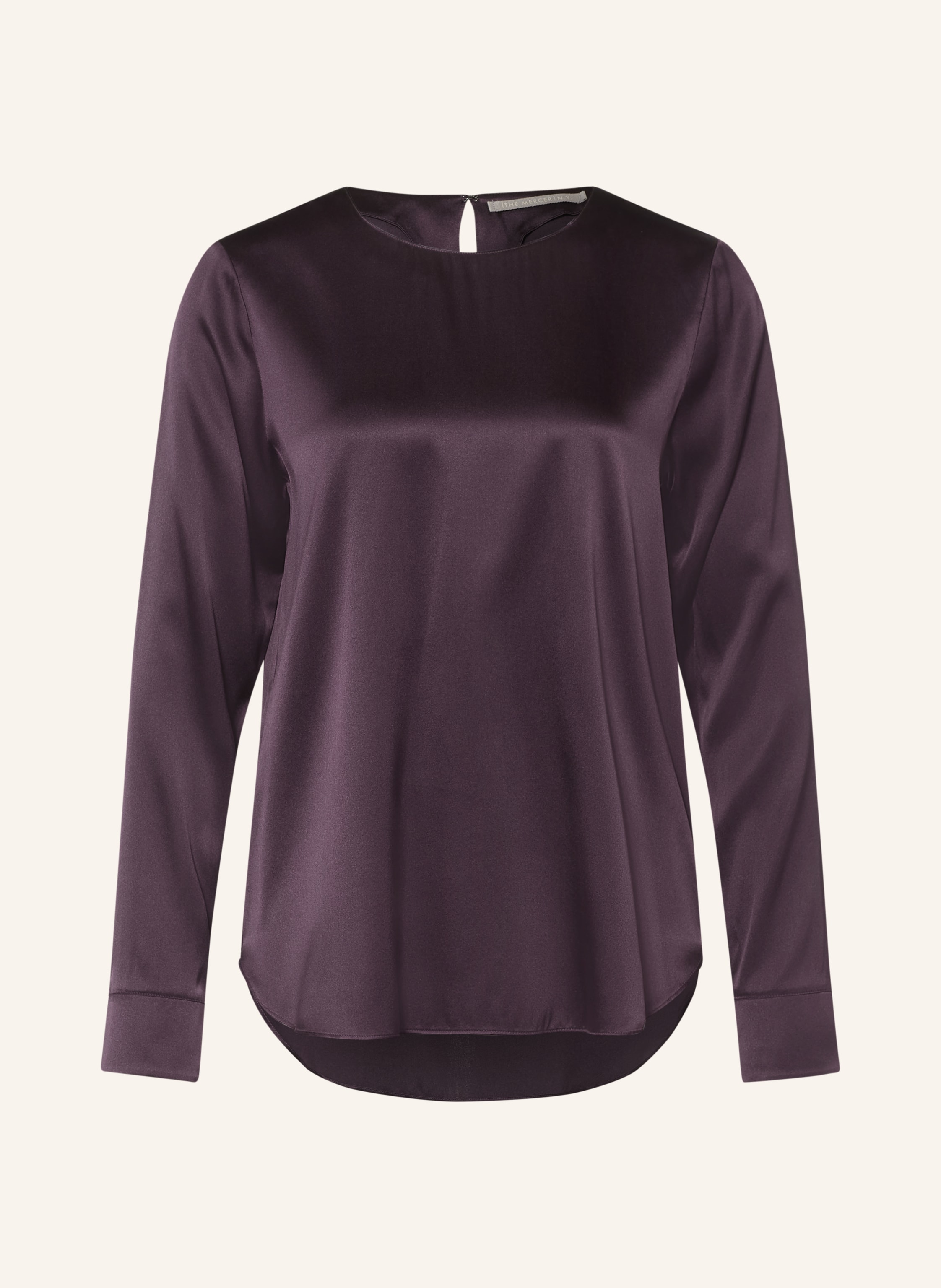 (THE MERCER) N.Y. Blusenshirt mit Seide