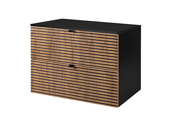Meuble de salle de bain, Noir Mat, 80 x 57 x 46 cm