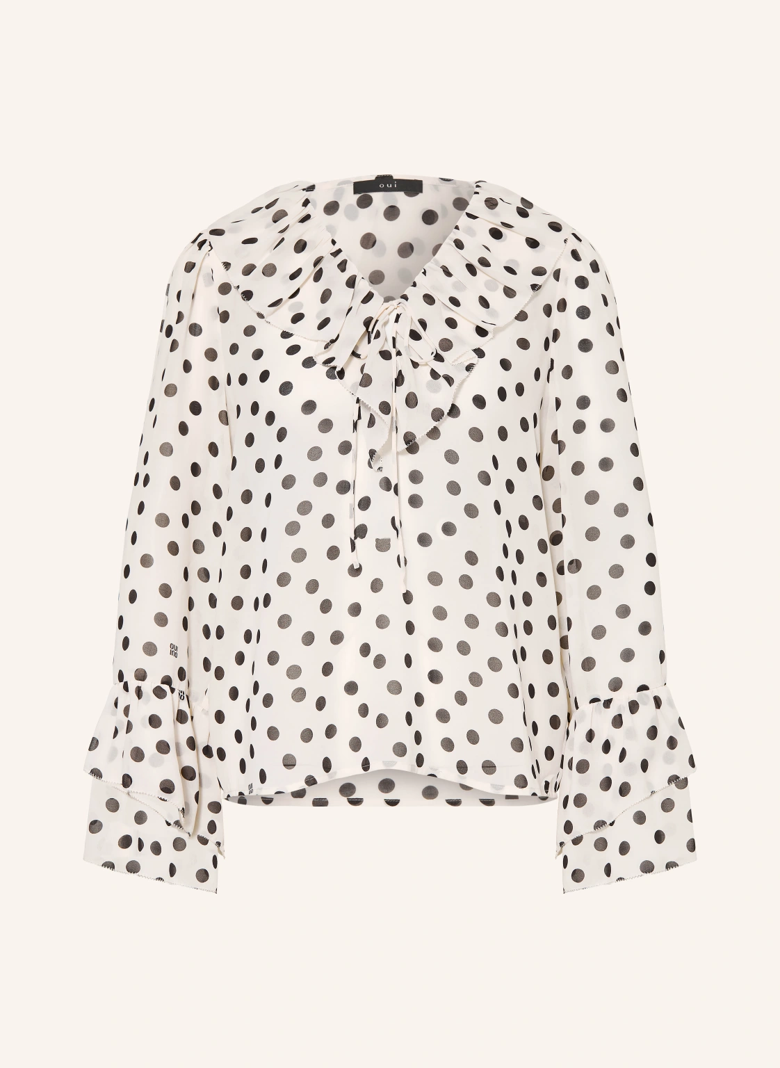 Oui Blusenshirt mit Volants