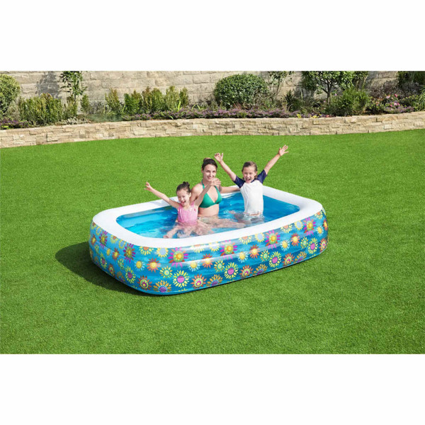 Basen Dmuchany Kwiaty 229 x 152 x 56 cm Bestway 54120