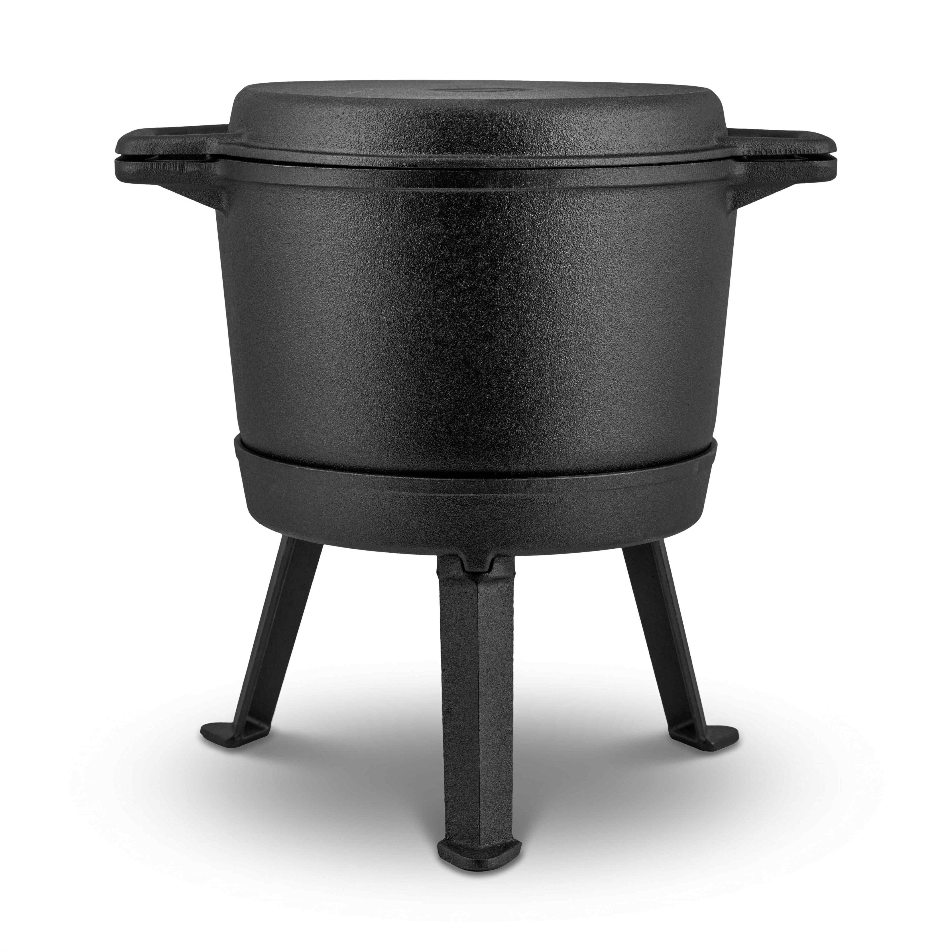 Kociołek żeliwny emaliowany Berdsen garnek 8L   patelnia grill   przepisy