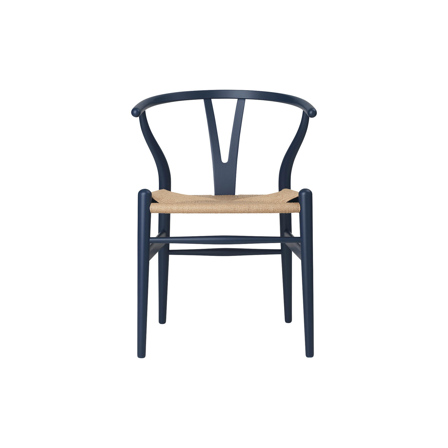 CH24 Y-stolen spisebordsstol, soft blue