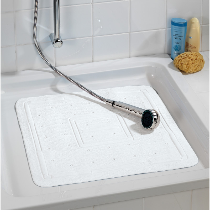 Tapis de douche Florida blanc 55 x 55 cm WENKO