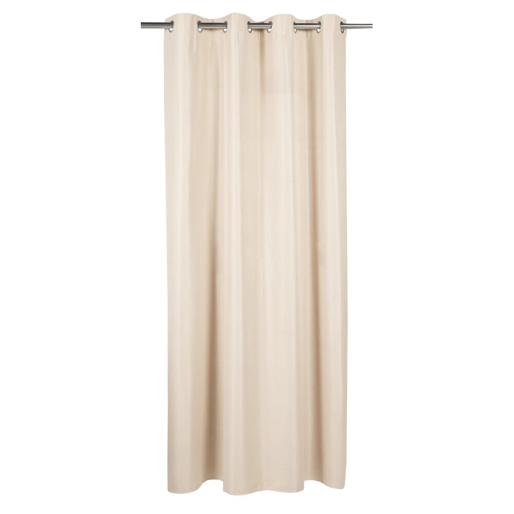 Rideau occultant 140x240cm polyester beige