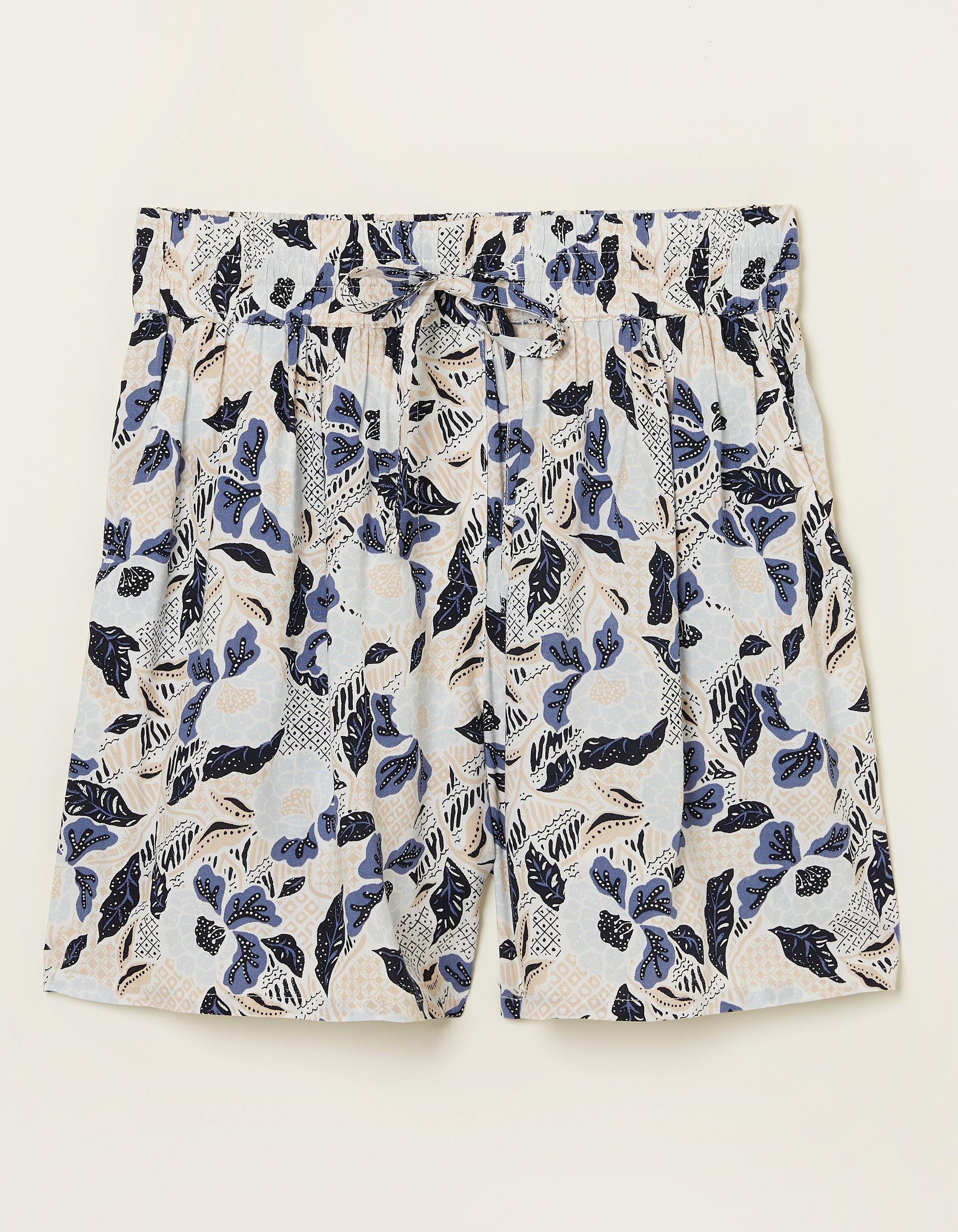 Batik Flower Flippy Shorts