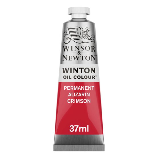 Winsor And Newton Winton Oil Colour 37ml Permanent Alizarin Crimson
