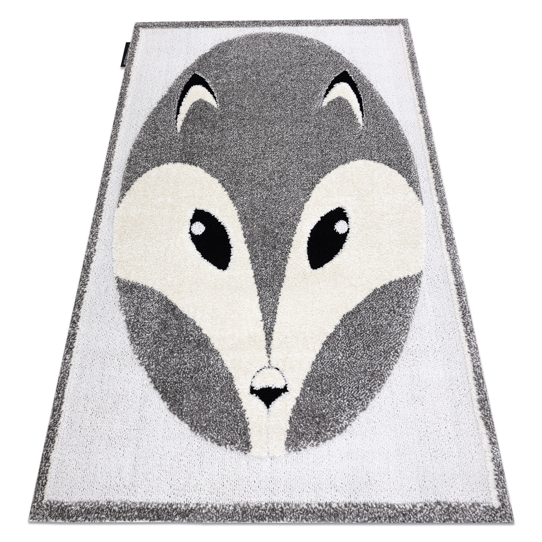 Dywan dziecięcy JOY Fox lisek, dla dzieci - Strukturalny, dwa 120x170 cm