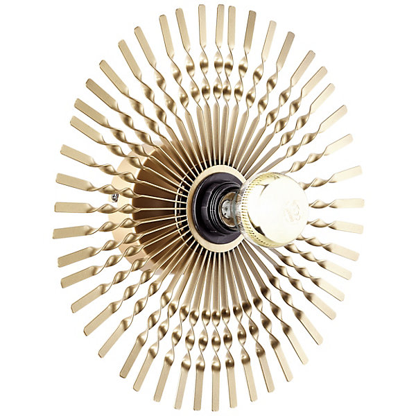 MENDOZA Applique murale doré, métal - E27 52W - ampoule non incluse