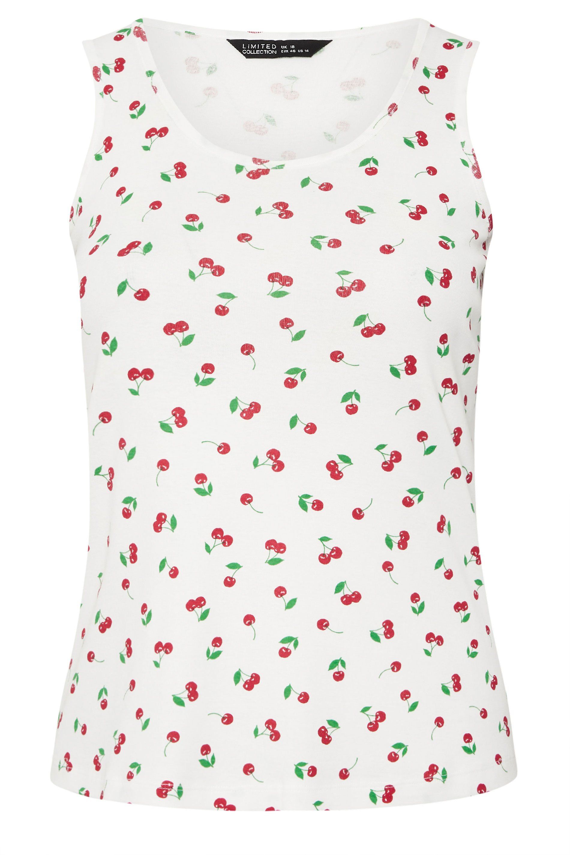 Yours Cherry Vest Top