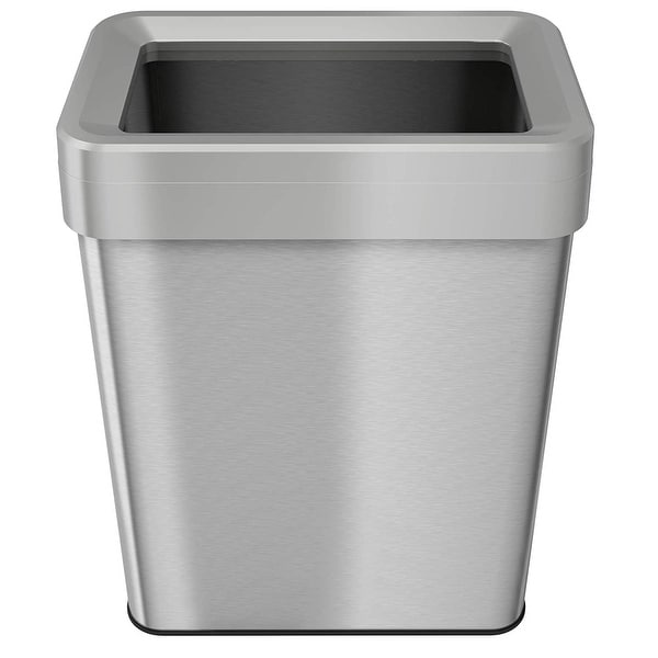 iTouchless 18 Gallon / 68 Liter Rectangular Open-Top Trash Can