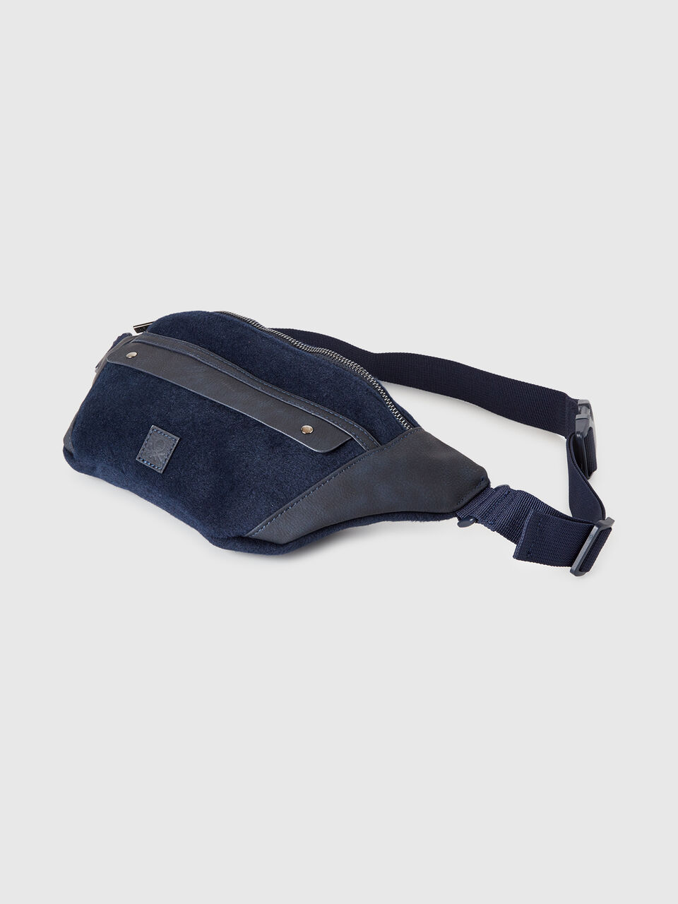 Bumbag in imitation leather fabric