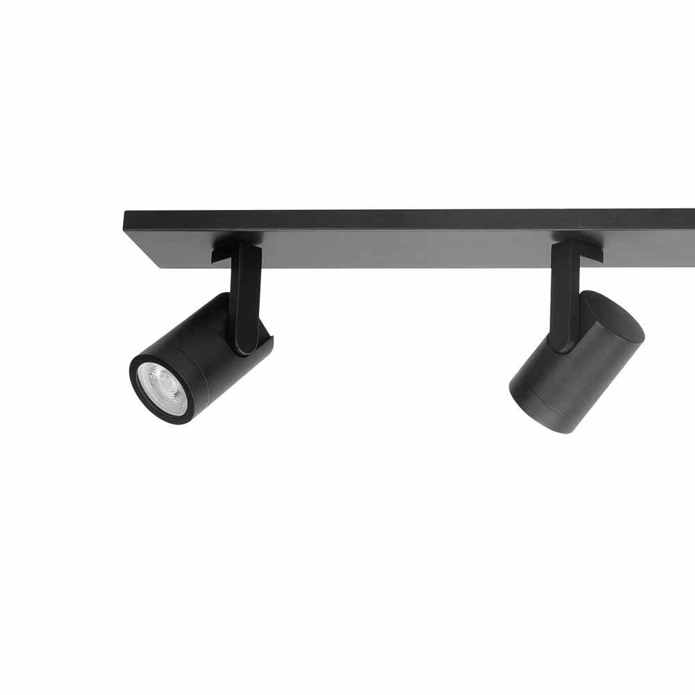 Highlight Spot HALO 4 lichts balk L 91 cm zwart