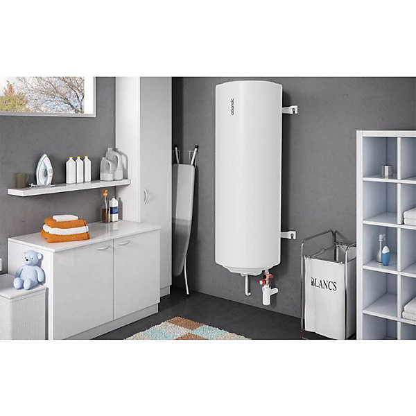 Chauffe-eau électrique vertical mural compact CHAUFFEO 100L - ATLANTIC - 021225