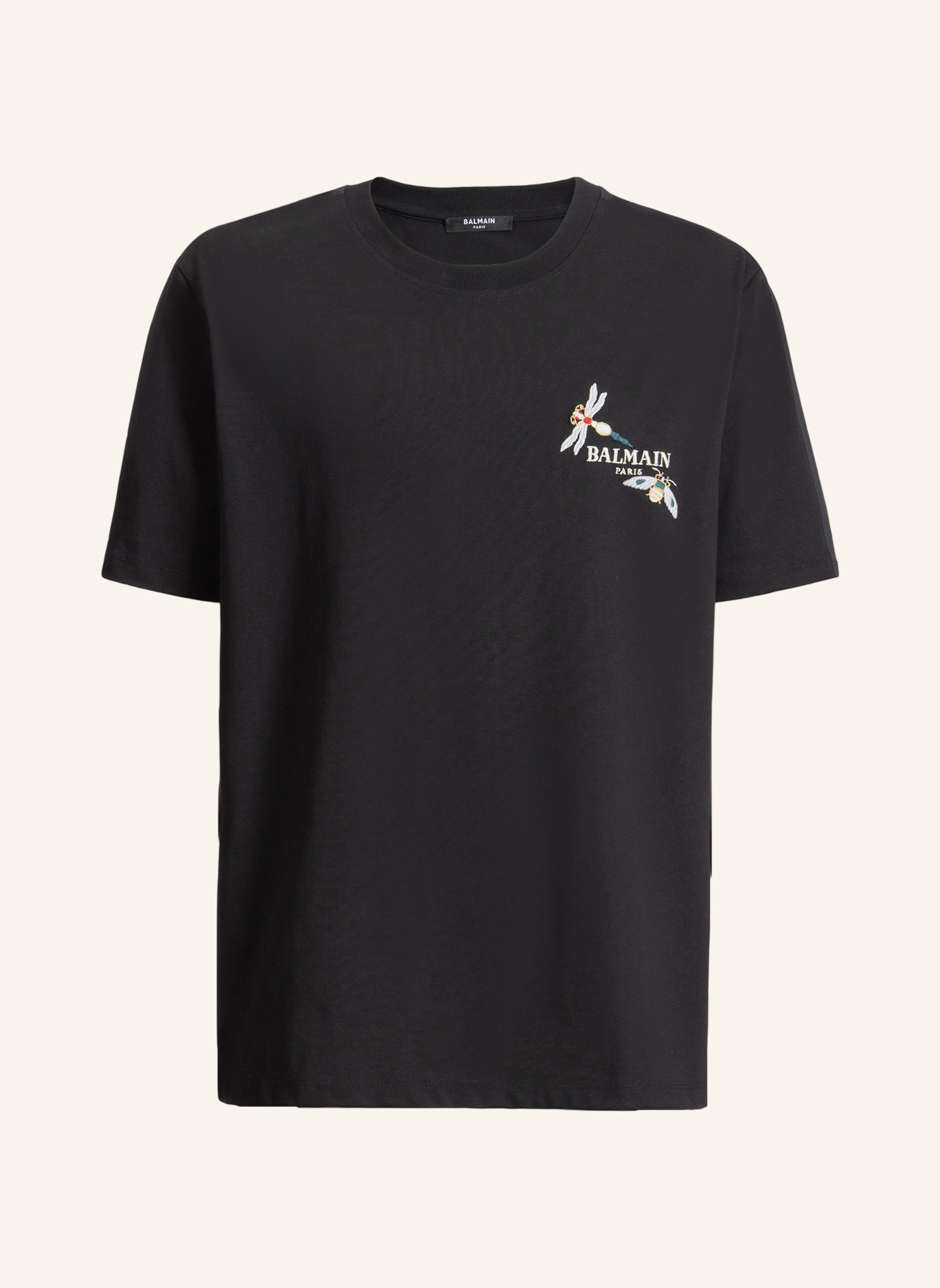 BALMAIN Besticktes Balmain Insect T-Shirt