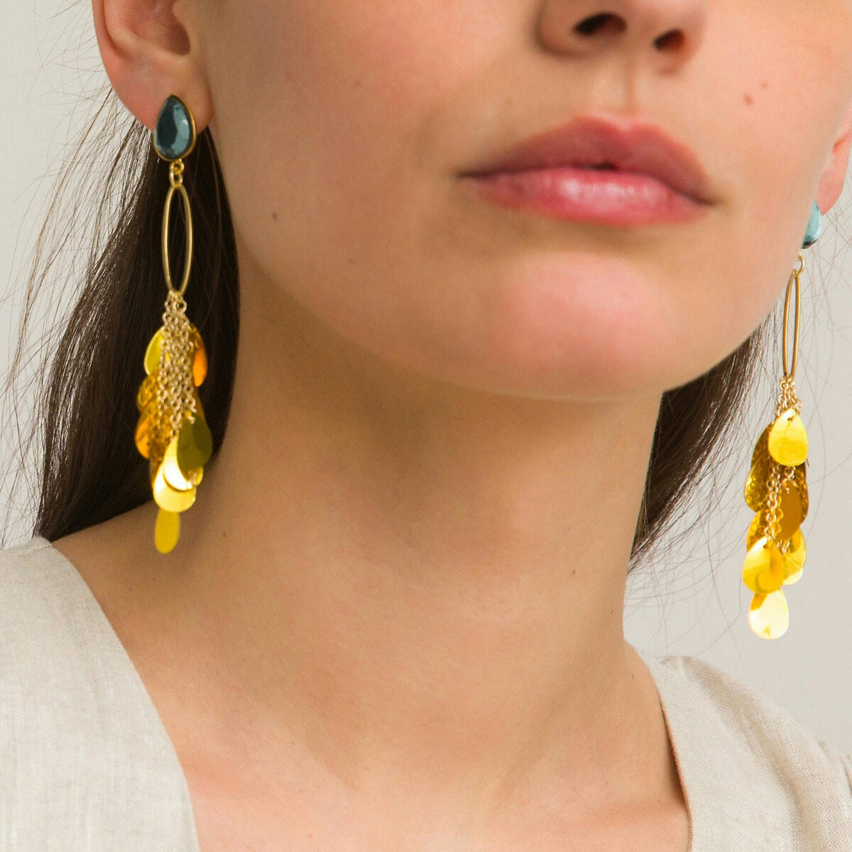 Boucles d'oreilles pendantes