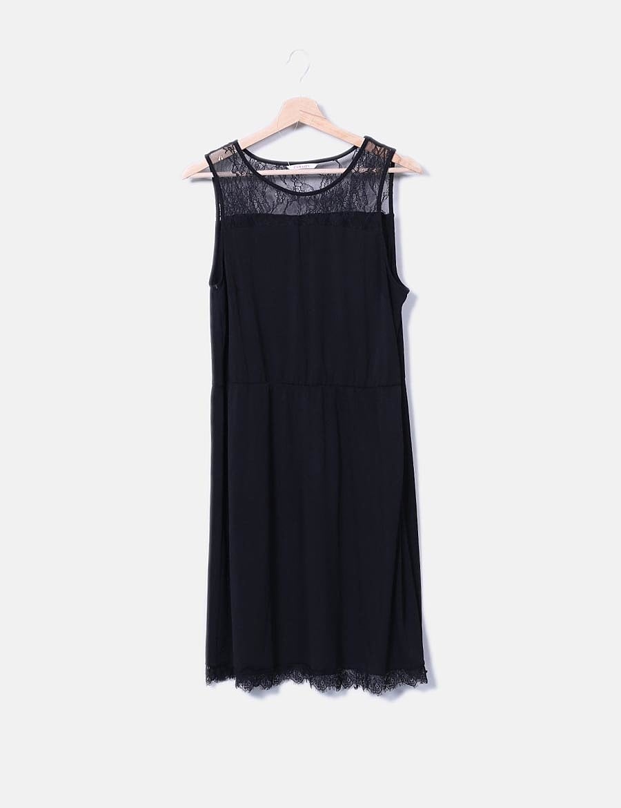 Camaïeu Dress with lace detail