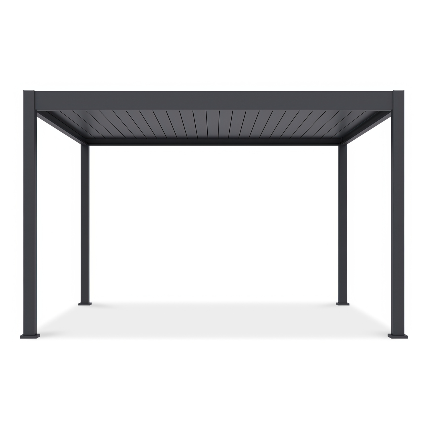 Pergola Ogrodowa Tarasowa DELUXE AUTOMATIC 3,6x4 z oświetleniem LED