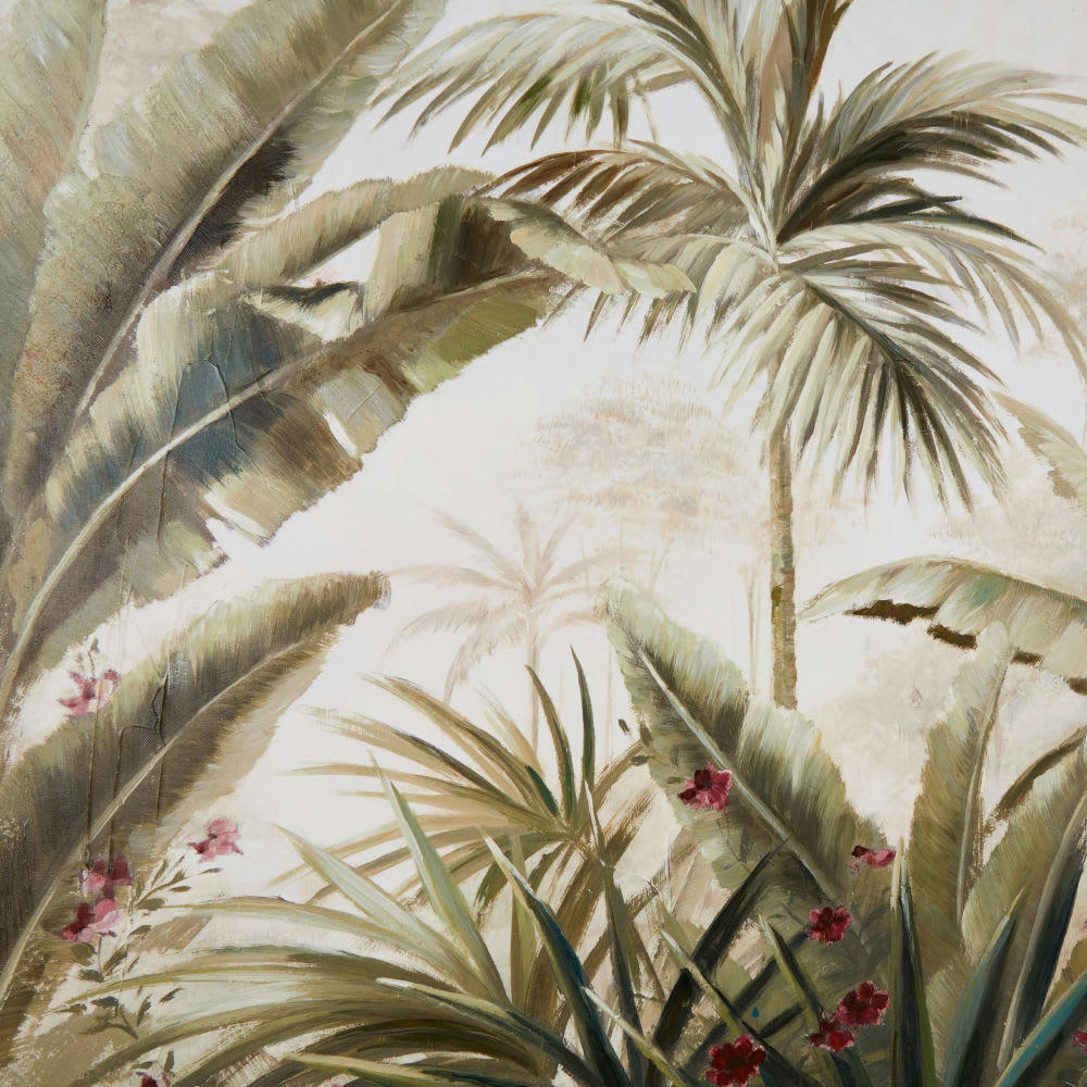 - Toiles imprimé paysage tropical 160x100 (x2)