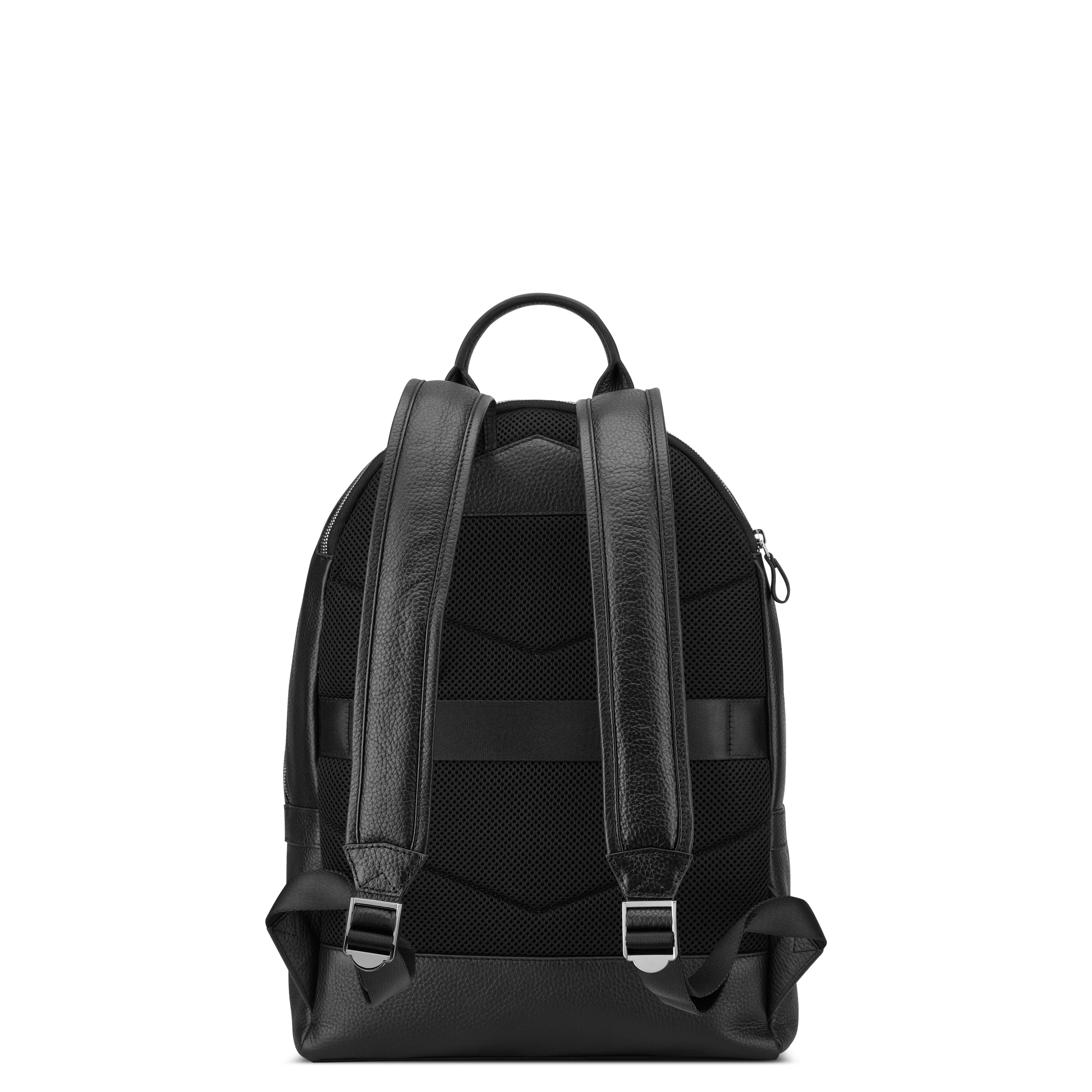 Le cuir grainé - Sac à dos en cuir avec 2 compartiments