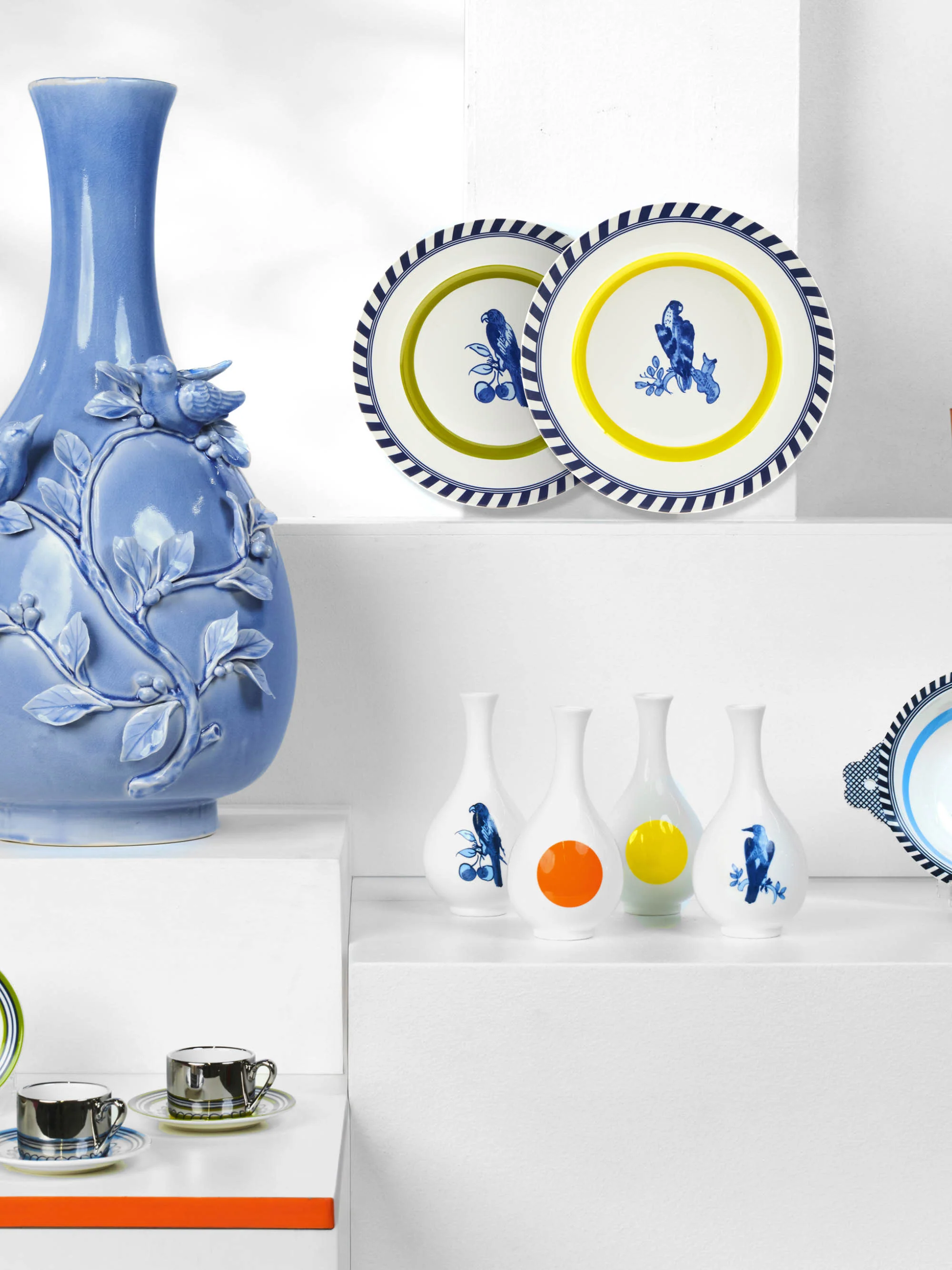 Speiseteller Bird Patterned, 2er-Set
