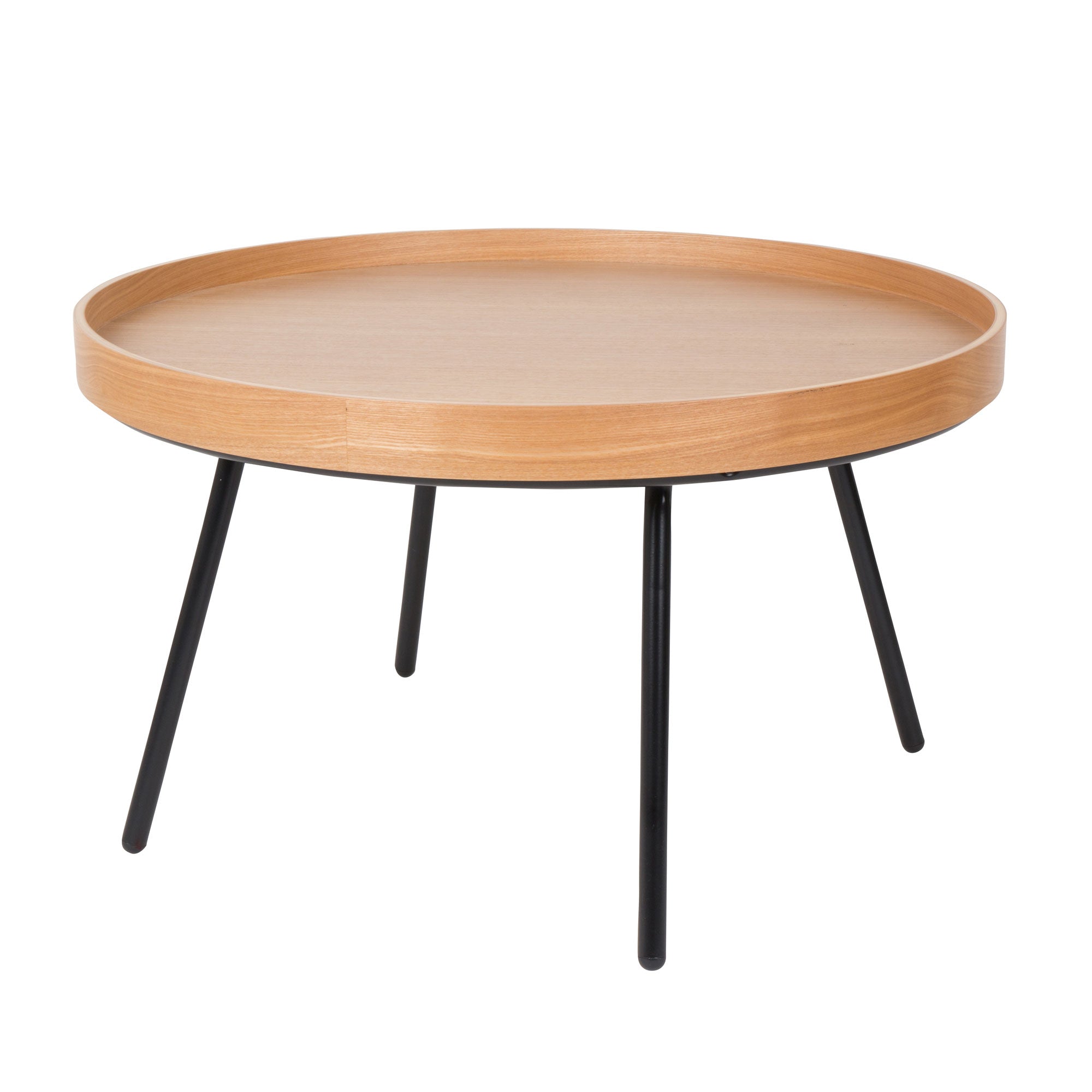 Zuiver Oak Tray Salontafel Ø 78 cm
