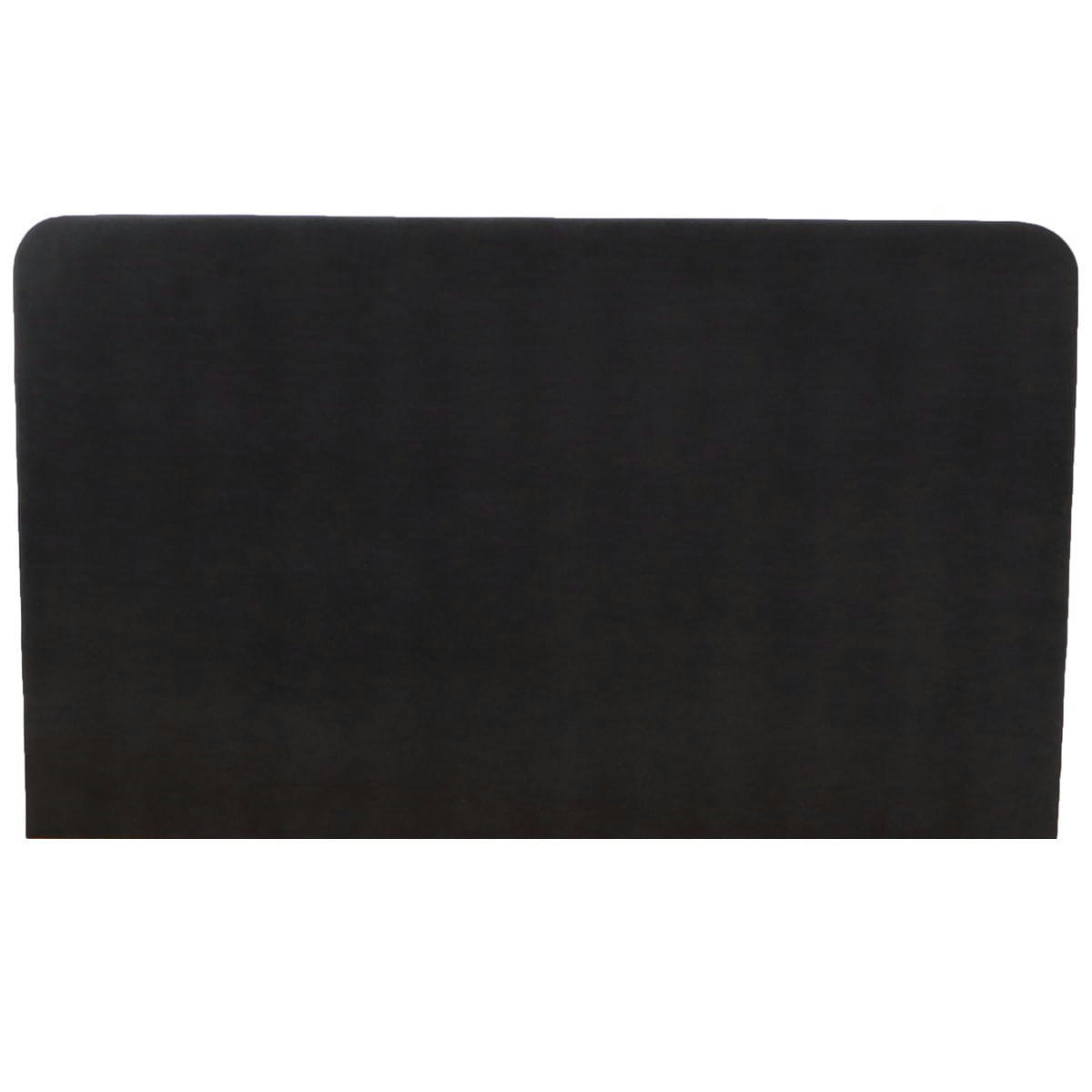 - Tête de lit en velours gris anthracite 160 cm