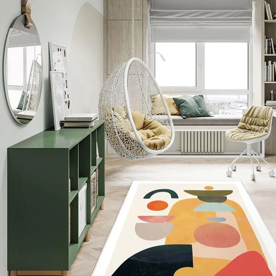 CALICOSY - Vloerkleed rechthoekig WOOPAMUK - 120x80x0,6 cm