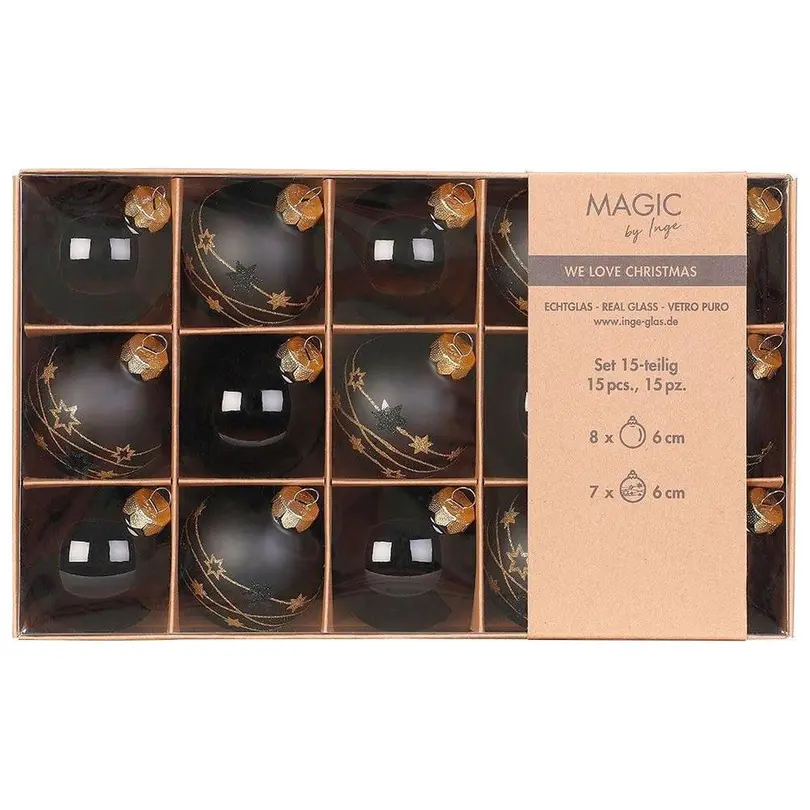 Christbaumschmuck 15er-Set INGES CHRISTMAS DECOR