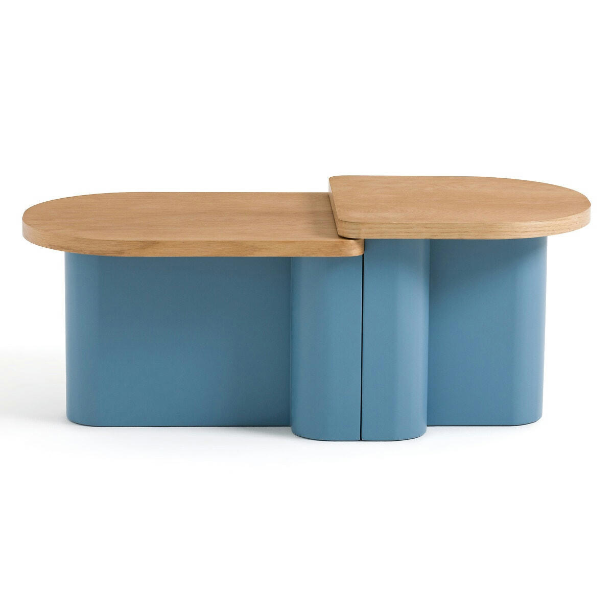 Lot de 2 tables basses gigognes, Louve