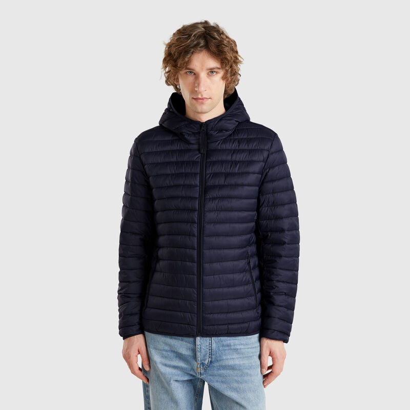 Regular fit puffer jacket with padding
