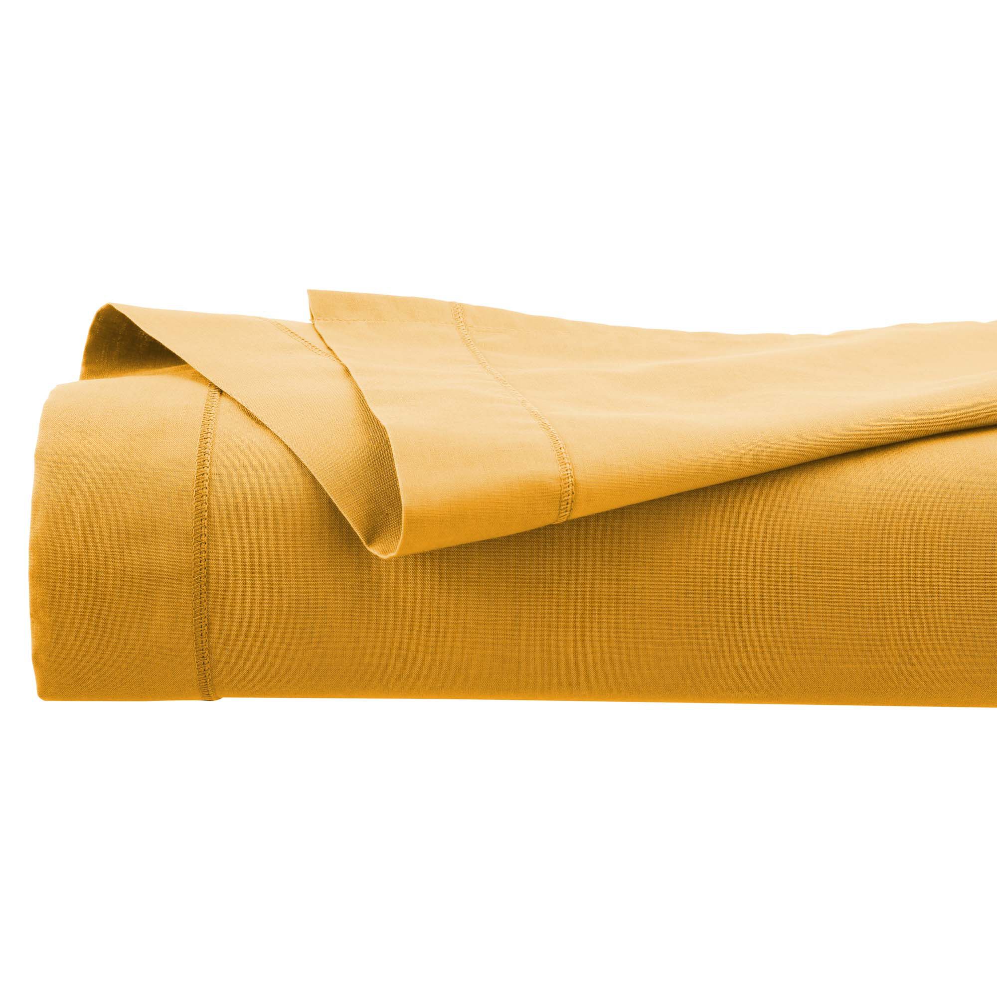 Lençol de cima ocre 180x290cm