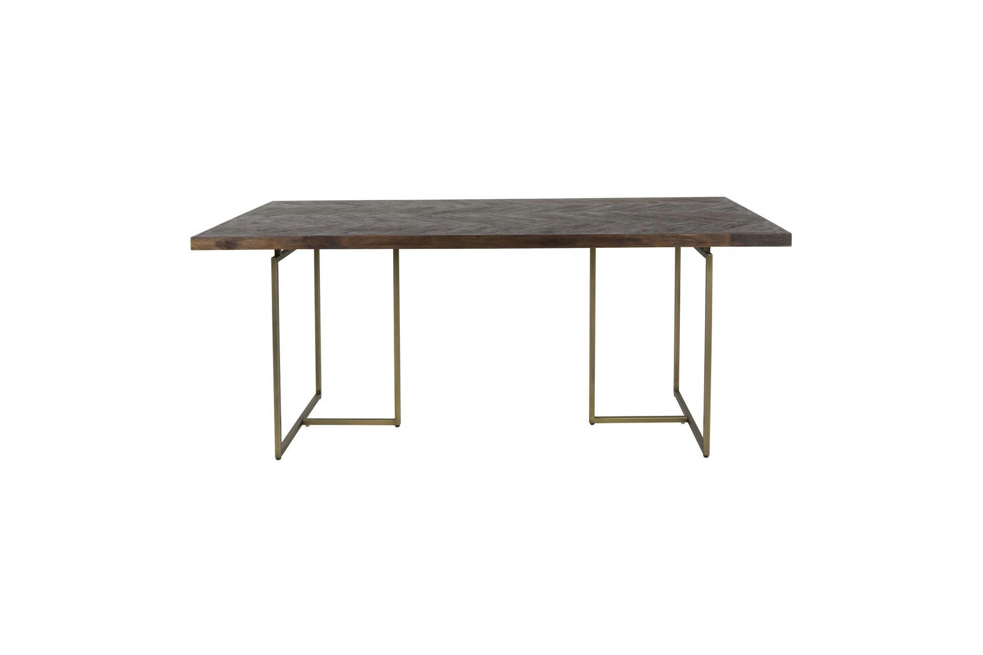 CLASS - Table 8 places en bois marron