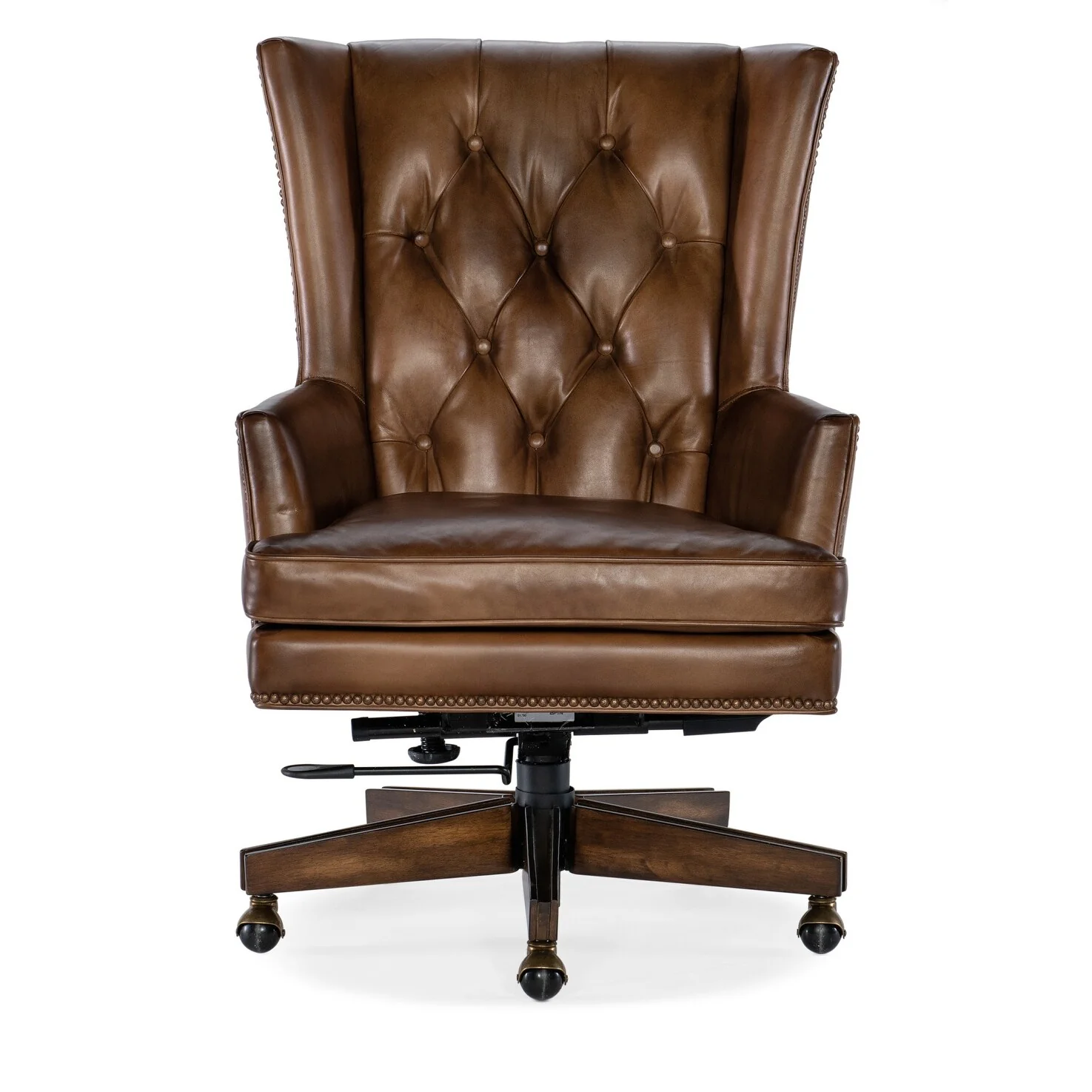 Hooker Furniture EC109 Finley 28 Wide Leather Executive Office Chair