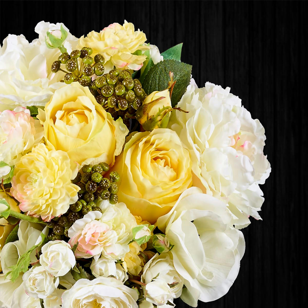 AGATHE - Rose artificielle Agathe H55cm