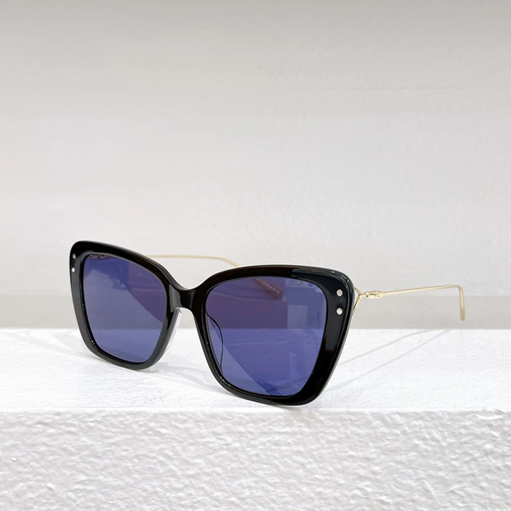 Dior Square Metal Frame Sunglasses