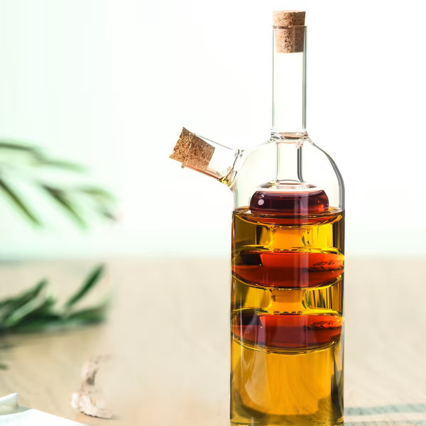Szklana Karafka 2 w 1 na Oliwę i Ocet, 290 ml
