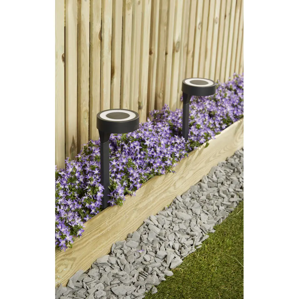 Luxform Orange downlight set van 2 - 10LM - Solar