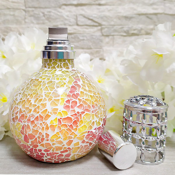 Lampe catalytique Mosaïque Bicolore   Parfum Mountain Mint 500 ml - élimine mauvaises odeurs, parfume et améliore qualité de l'air