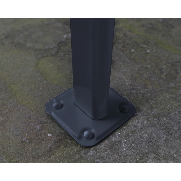 Terrassendach »Sierra«, Breite: 447 cm, Dach: Polycarbonat (PC), anthrazit
