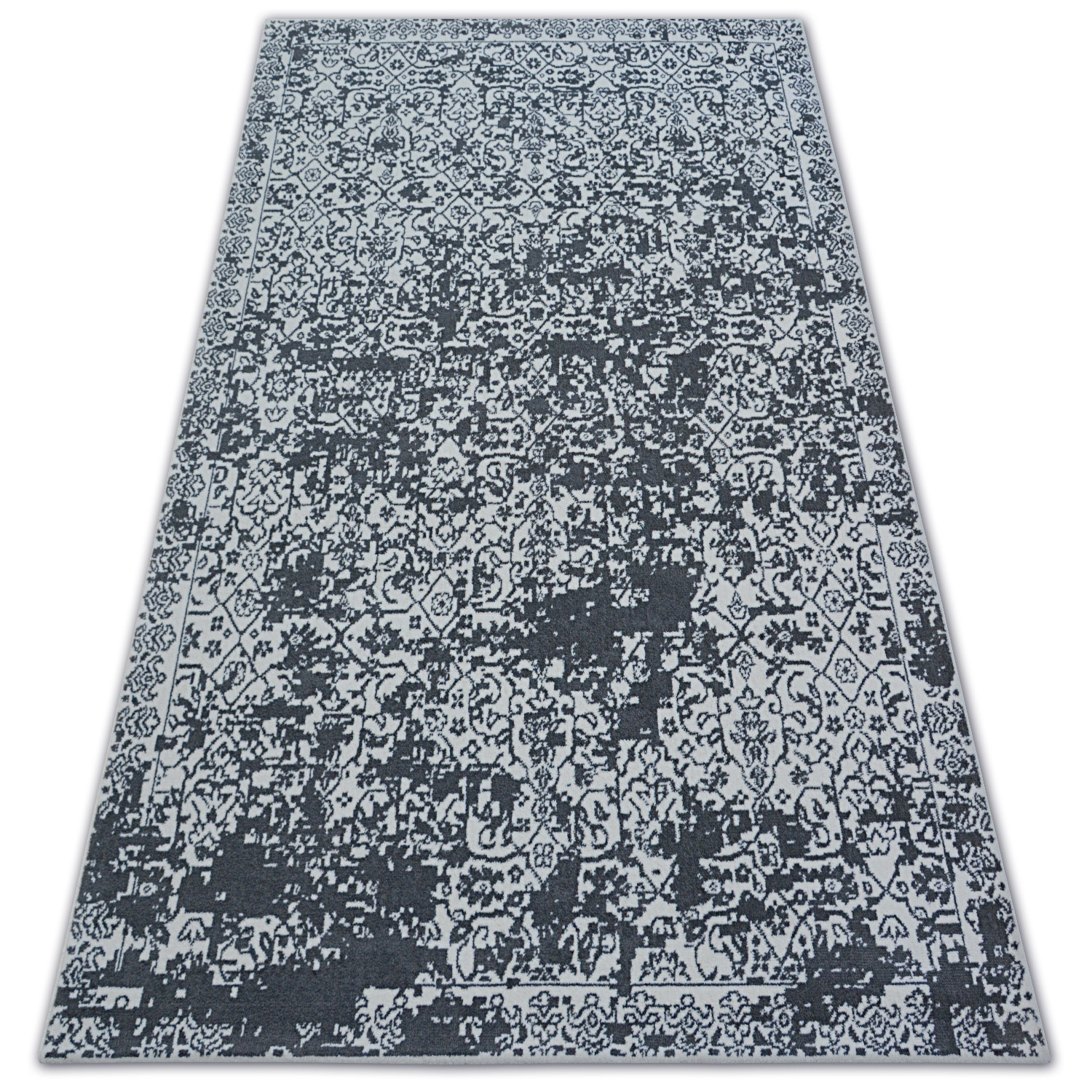 Dywan SENSE Micro 81260 Vintage biały/antracyt 80x150 cm